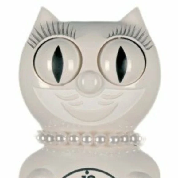 White Lady KIT-CAT CLOCK KAT KLOCK - Picture 3 of 4